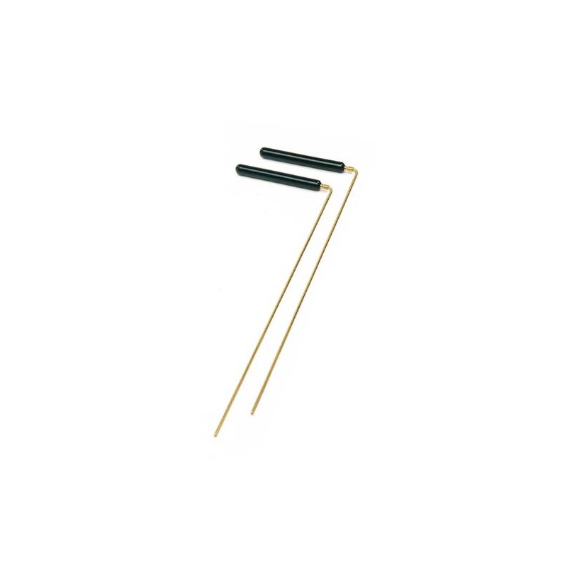 BAGUETTE RADIESTHESIE LAITON ET BOIS 38 cm BAGUETTE RADIESTHESIE LAITON ET BOIS 38 cm