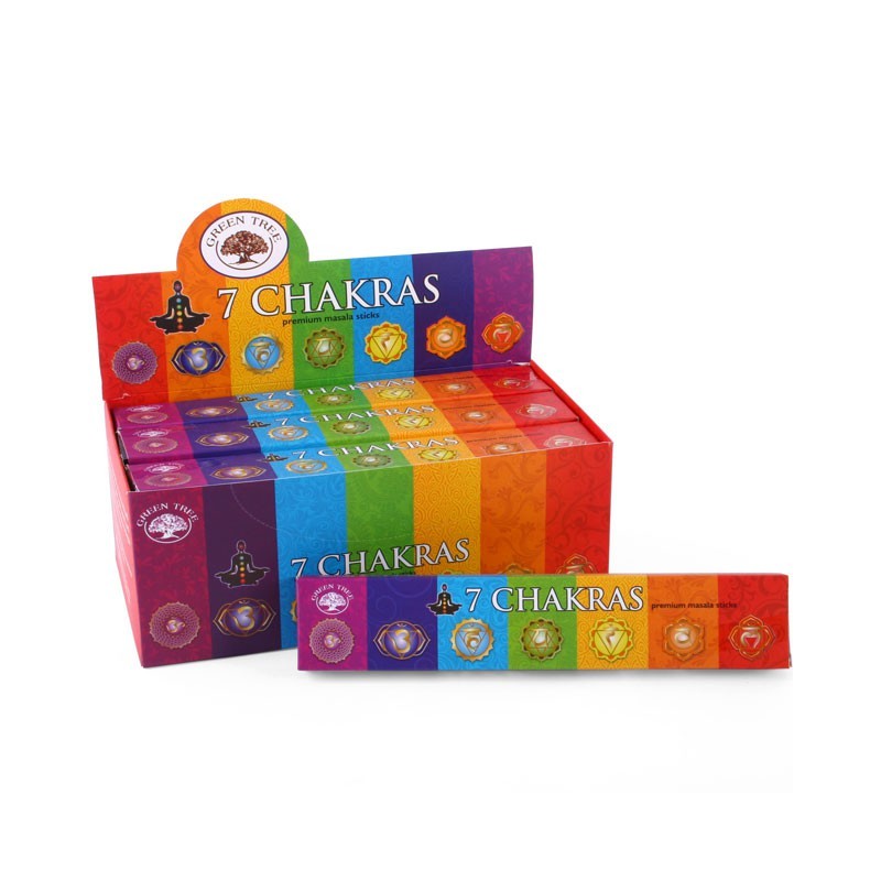 ENCENS 7 CHAKRAS 15 GR NANDITA ENCENS 7 CHAKRAS 15 GR NANDITA