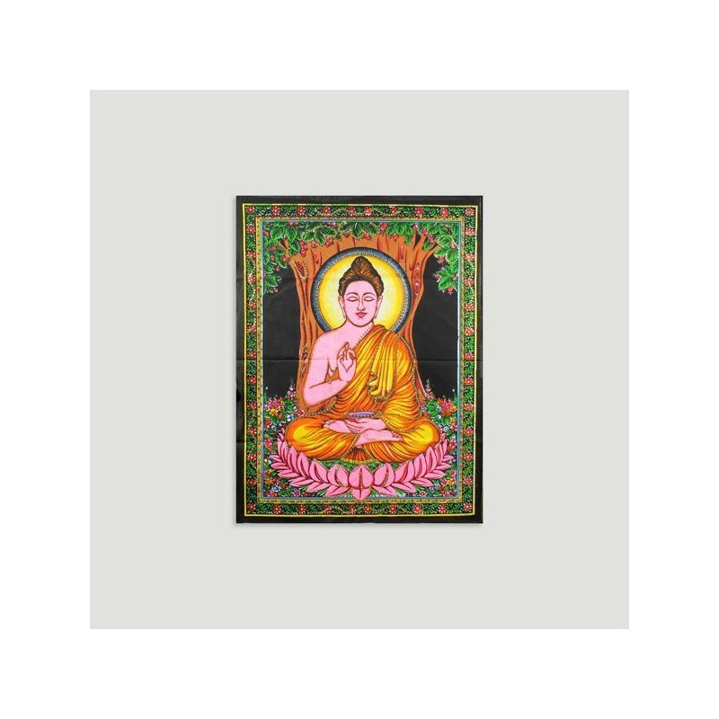 TENTURE BOUDDHA MEDITATION 55 SUR 40 CM TENTURE BOUDDHA MEDITATION 55 SUR 40 CM