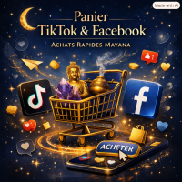 PANIER TIK TOK FACEBOOK